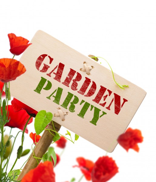 Garden Party Sign