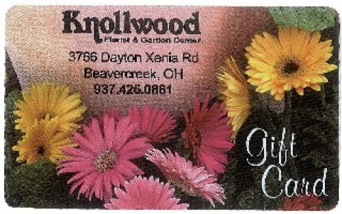 Knollwood gift card image 
